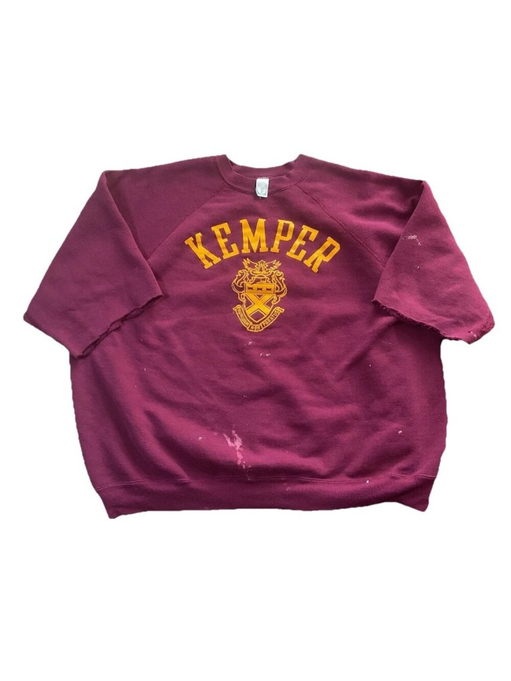 Vintage Kemper Military xxl School Rare Crewneck Sweatshirt Distressed USA Army